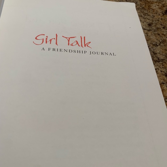 Girl Talk A Friendship Journal NEW!! Make me a Offer!! - Picture 3 of 6
